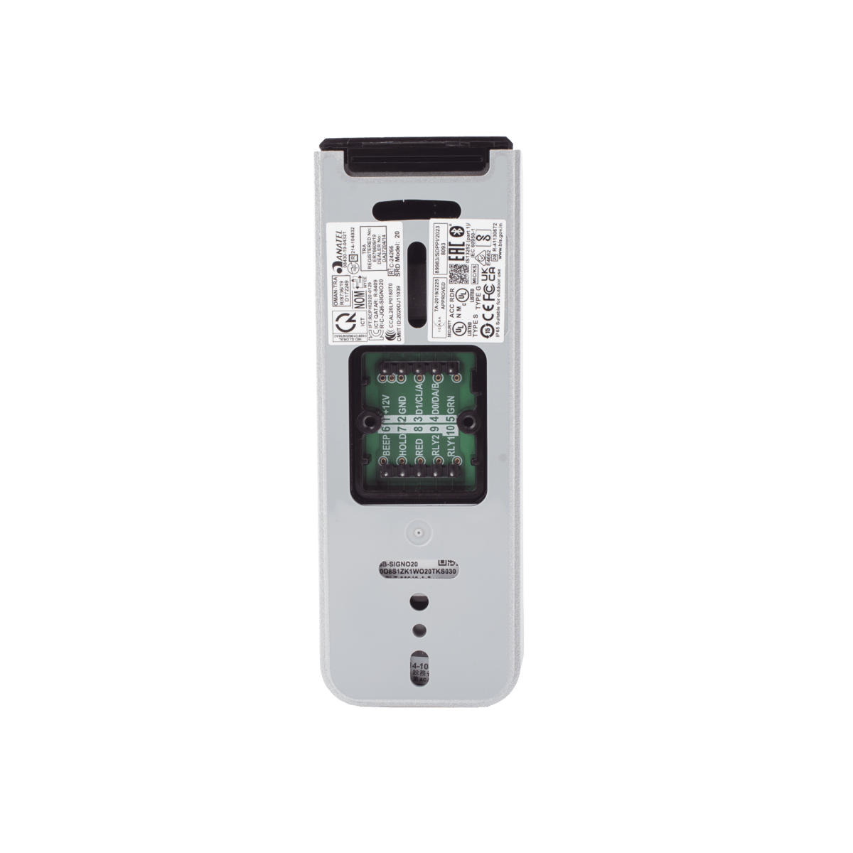 Lector de ProximidadHONEYWELLOS20TOSDPLector Multi - Tecnología 125kHz 13.56MHz 2.4GHz OSDP V2 EAL5+ IP65 NFC Bluetooth Honeywell OS20TOSDP - SILYMX