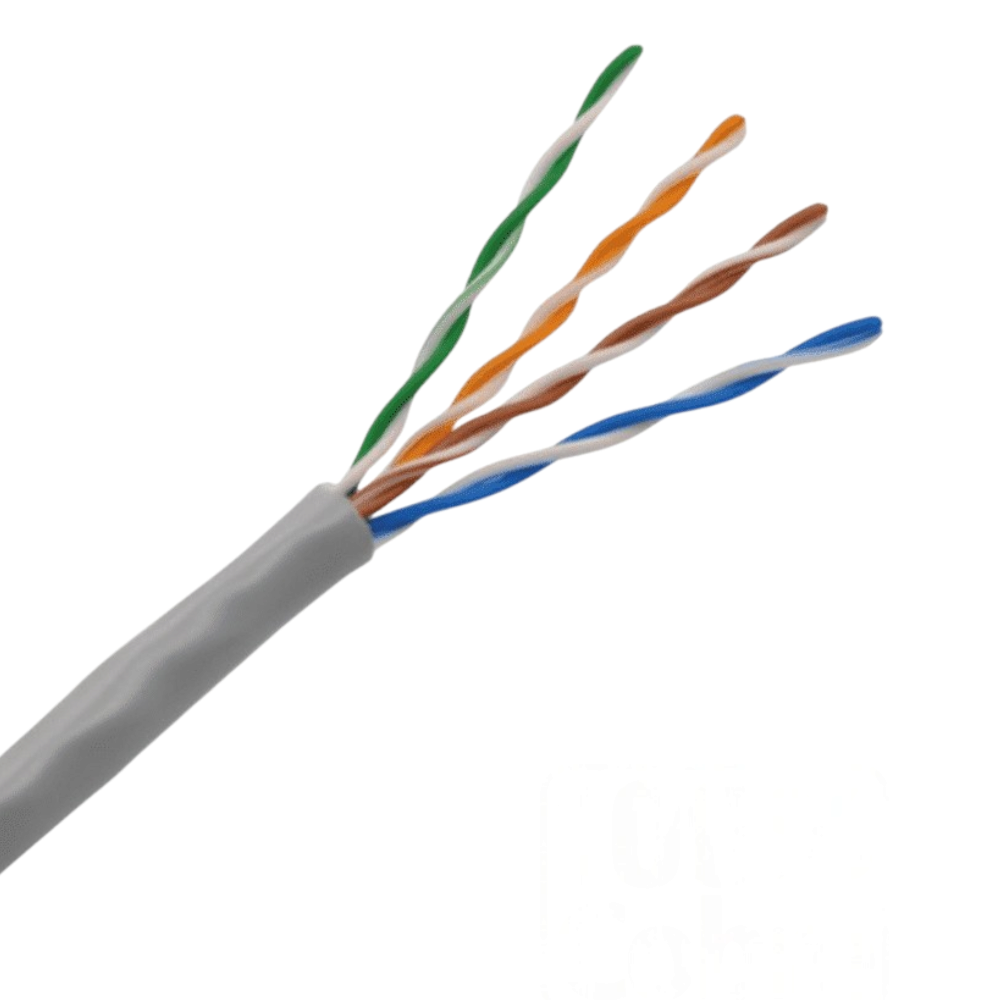 SAXXON OUTPCAT5E - Bobina de Cable UTP Cat5e 100% Cobre/ 305 Metros/ Bobinado REELEX /Color Gris/ Uso Interior/ 4 Pares/ Soporta Pruebas de Rendimiento/ Ideal para Cableado de Redes y Video/ - Imagen 1