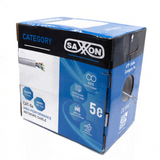 SAXXON OUTPCAT5E - Bobina de Cable UTP Cat5e 100% Cobre/ 305 Metros/ Bobinado REELEX /Color Gris/ Uso Interior/ 4 Pares/ Soporta Pruebas de Rendimiento/ Ideal para Cableado de Redes y Video/ - Imagen 2