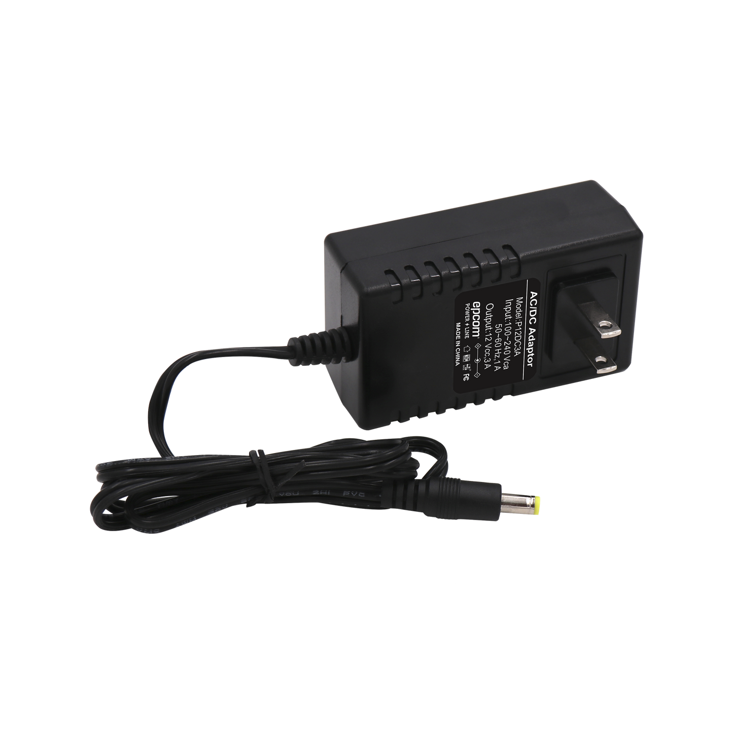 Fuente de Poder de 12 VCD Regulada 3 Amperes Voltaje de Entrada de 100 - 240 VCA P12DC3A EPCOM POWERLINE - Imagen 1