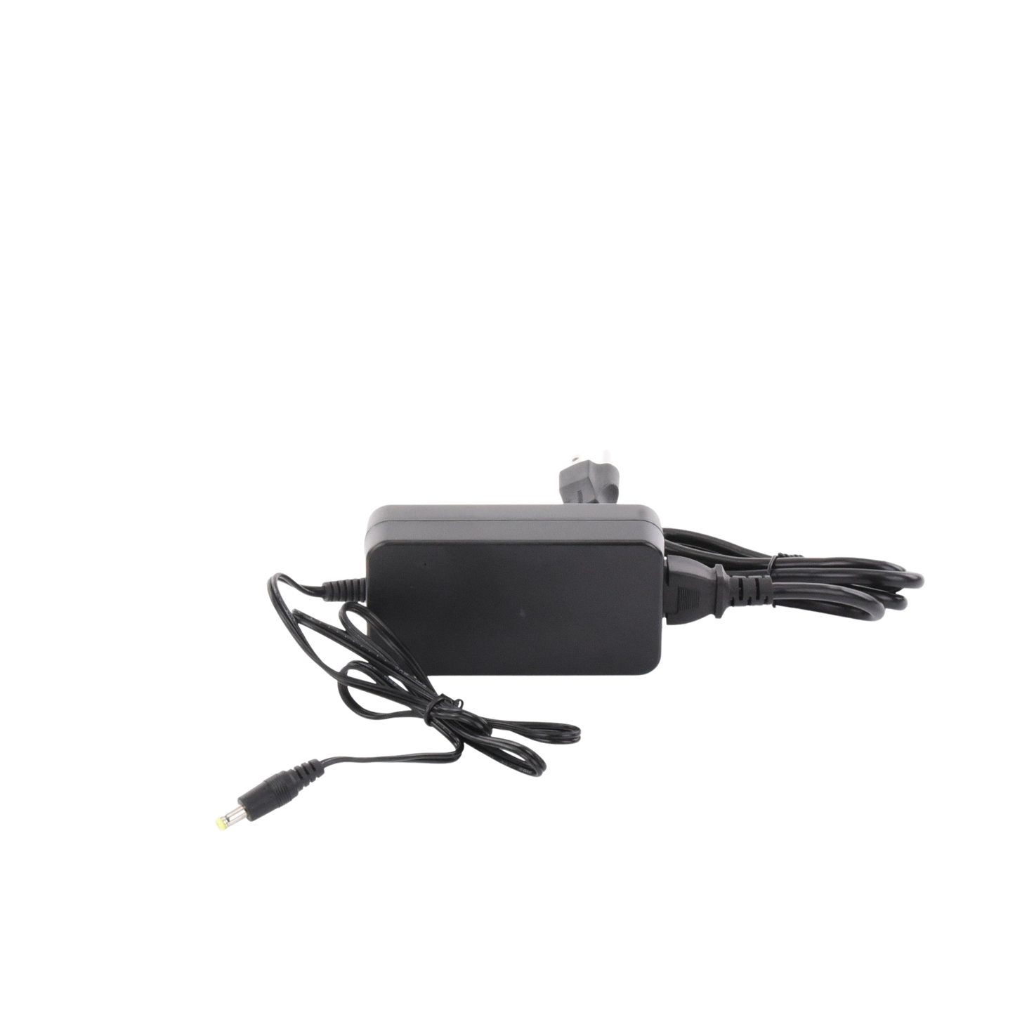 Fuente de poder con Cables de Extensión para Mayor Alcance 12 Vcc / 5 Amperes / Profesional / 0.5 metros a la toma de alimentación / 0.5 metros a la conexión del dispositivo EPCOM POWERLINE - Imagen 1