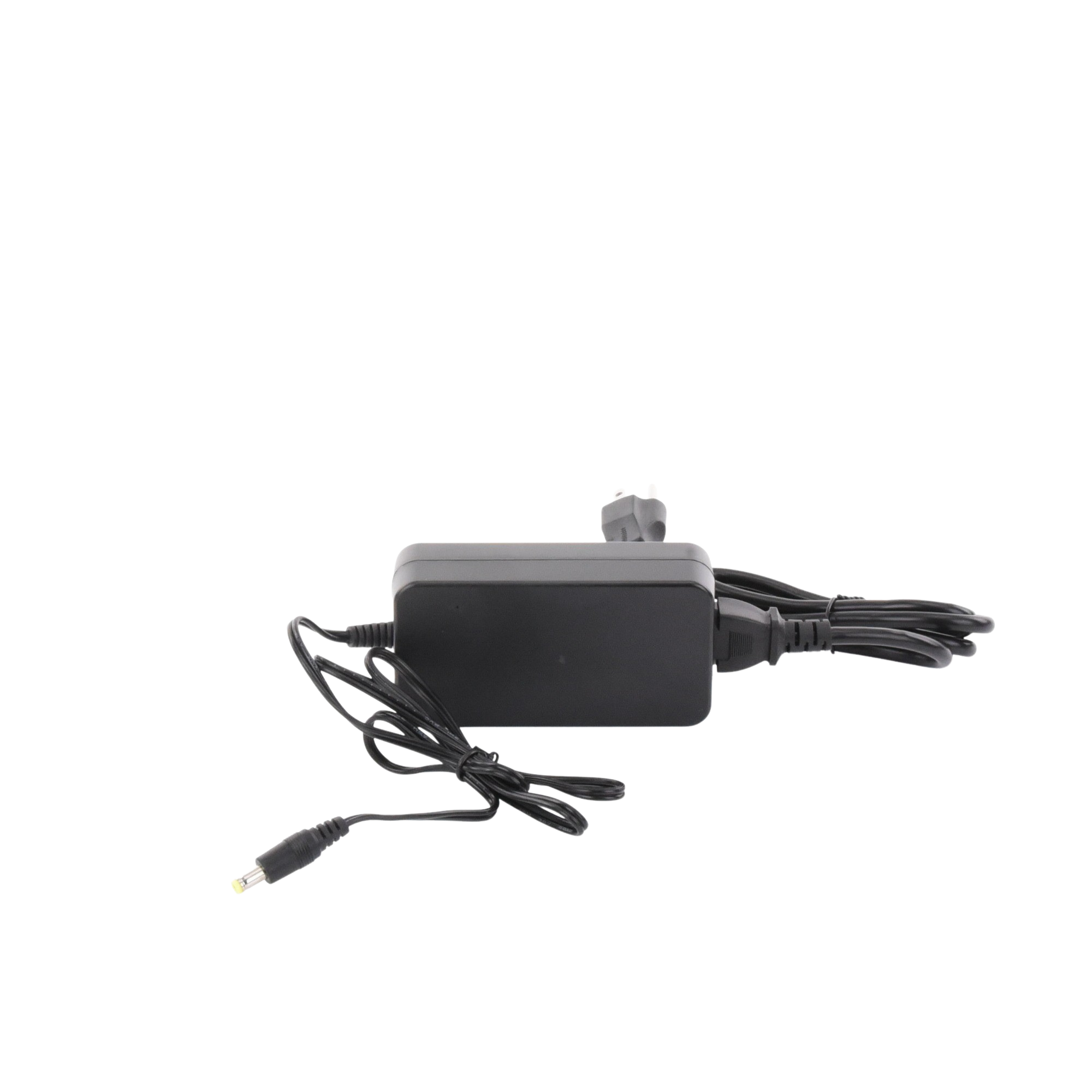 Fuente de poder con Cables de Extensión para Mayor Alcance 12 Vcc / 5 Amperes / Profesional / 0.5 metros a la toma de alimentación / 0.5 metros a la conexión del dispositivo EPCOM POWERLINE - Imagen 1
