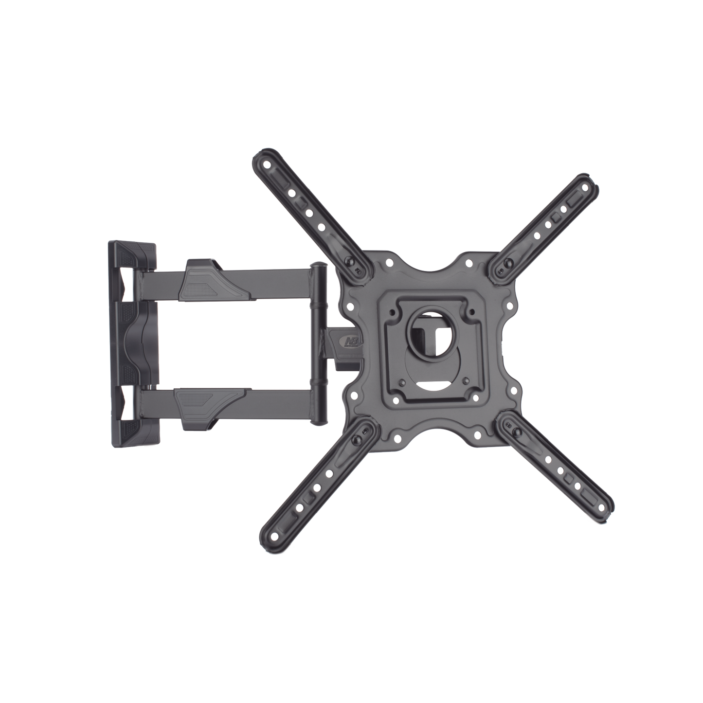 Soporte de Pared Articulado / Pantallas 32" a 55" / VESA 100x100 a 400x400 mm / Carga 27.2 kg (60 lbs) / Extensión 5 a 40 cm / Giro 180° / Inclinación +8° a -5° NB-EPCOM - Imagen 1