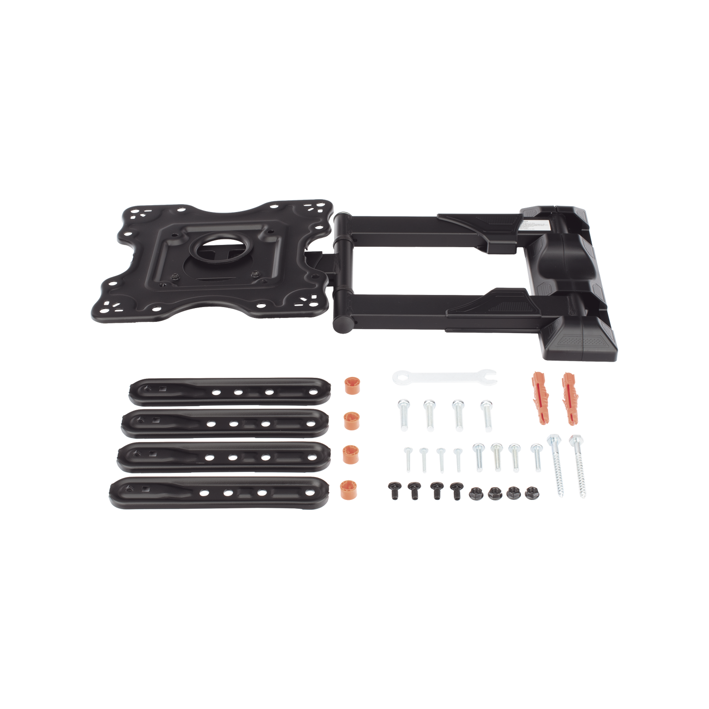 Soporte de Pared Articulado / Pantallas 32" a 55" / VESA 100x100 a 400x400 mm / Carga 27.2 kg (60 lbs) / Extensión 5 a 40 cm / Giro 180° / Inclinación +8° a -5° NB-EPCOM - Imagen 5