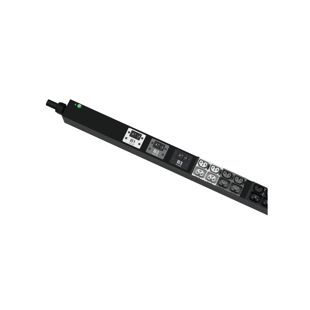 PDU G6 Monitoreable y Switchable (MS) para Distribución de Energía, Enchufe de Entrada NEMA L21-30P, Con 24 Salidas C13/C15 y 24 C13/C15/C19/C21, de Instalación Vertical, 208 Vca, 30 Amp PANDUIT - Imagen 2