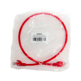 PATCHCORD UTP ENSON P6006R CAT6 60CM ROJO SERIE EPRO 100-II 100 POR CIENTO COBRE PARA MEJOR IDENTIFICACION DE SOLUCIONES EN RACKS Y GABINETES - Imagen 7