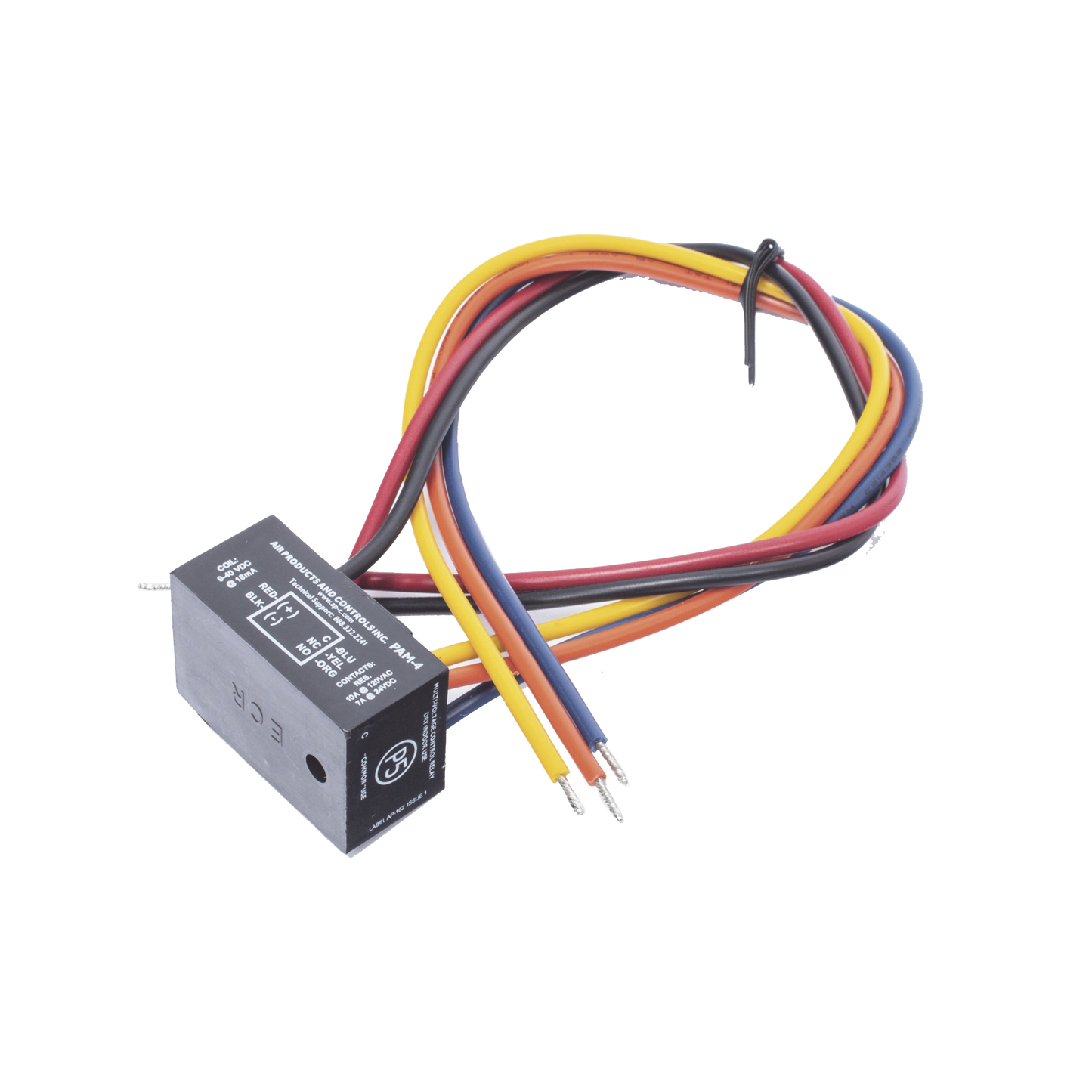 Relevador de Fin de Línea SPDT / Encapsulado en Epoxi / 12V o 24V / LED de Estado / 4.0 x 3.0 x 1.2 pulgadas HOCHIKI - Imagen 1