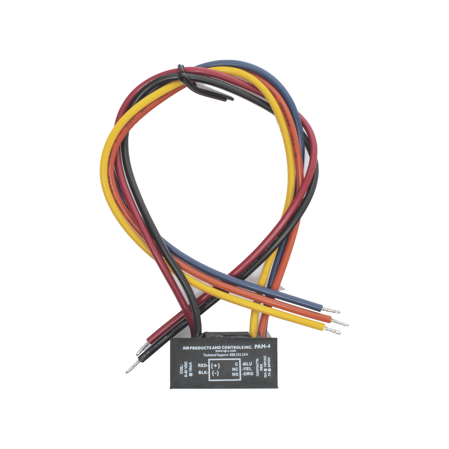 Relevador de Fin de Línea SPDT / Encapsulado en Epoxi / 12V o 24V / LED de Estado / 4.0 x 3.0 x 1.2 pulgadas HOCHIKI - Imagen 2
