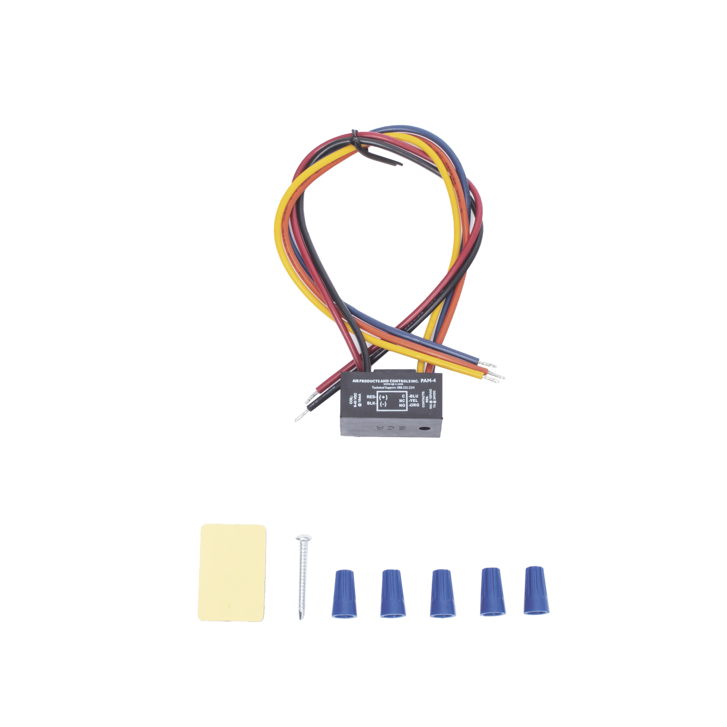 Relevador de Fin de Línea SPDT / Encapsulado en Epoxi / 12V o 24V / LED de Estado / 4.0 x 3.0 x 1.2 pulgadas HOCHIKI - Imagen 3