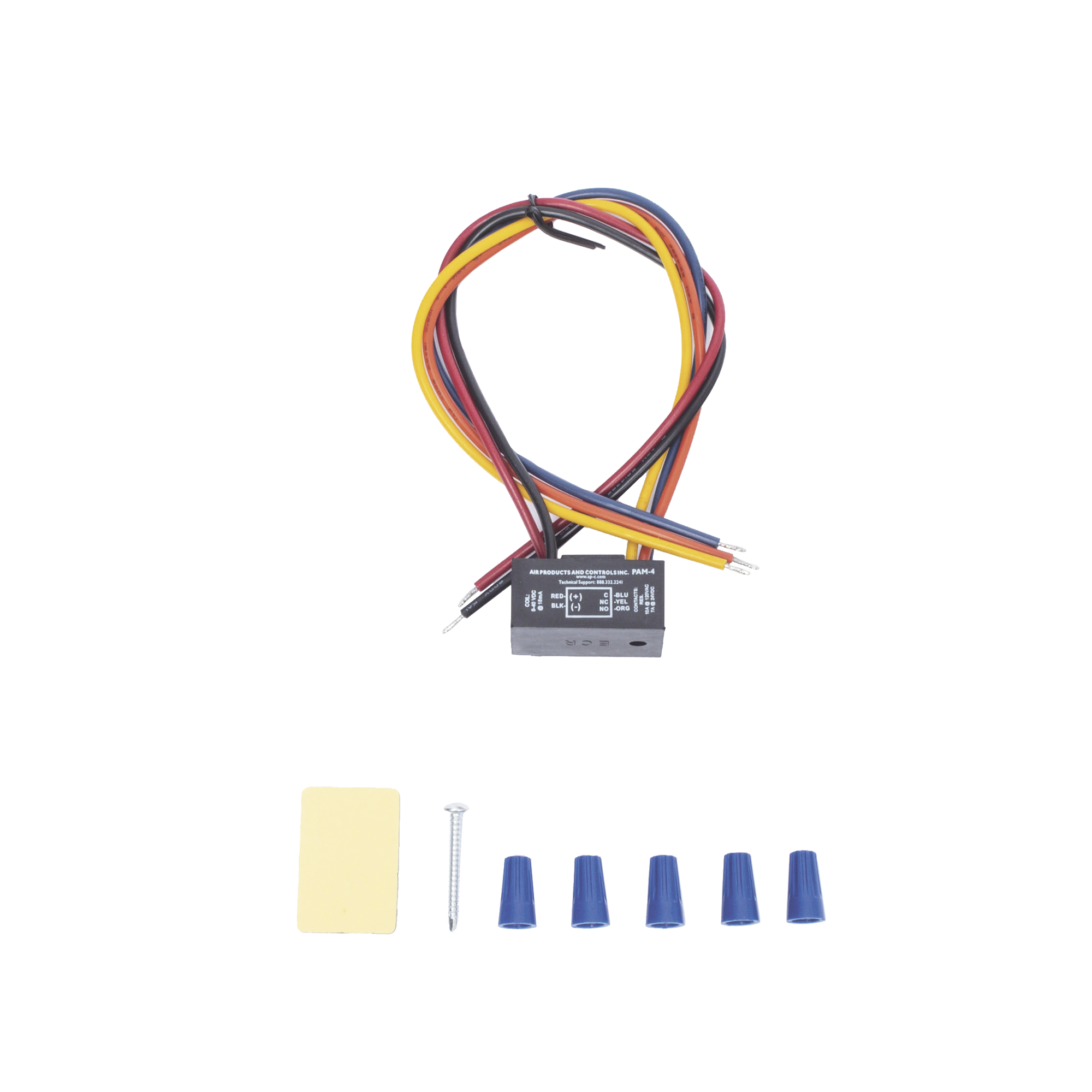 Relevador de Fin de Línea SPDT / Encapsulado en Epoxi / 12V o 24V / LED de Estado / 4.0 x 3.0 x 1.2 pulgadas HOCHIKI - Imagen 3
