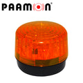 Estrobo Ambar LED Alambrico 90 Destellos por Minuto ABS Interior y Exterior PAAMON PAM-LED3