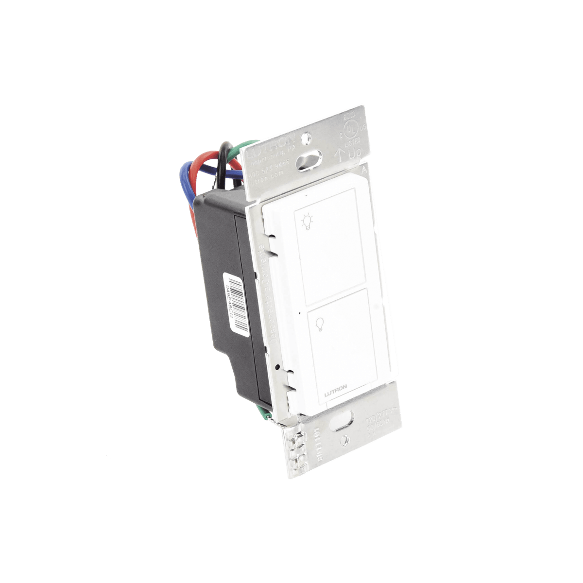 AutomatizaciónLUTRON CASETA WIRELESSPD5WSDVWHInterruptor Inteligente On/Off 5A 120 - 277V Sin Cable Neutro Control Remoto Lutron Caseta Wireless PD5WSDVWH - SILYMX