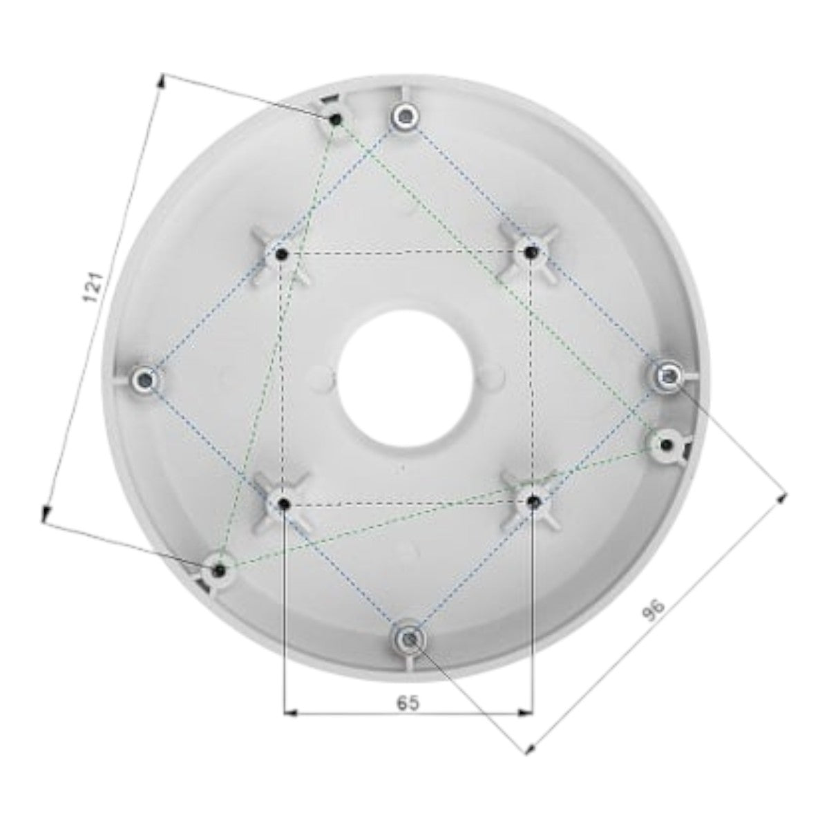Adaptador para montaje de pared PFB302S Techo PFB300C Camaras H dBW5121 5220 5221 5421 8231 8331EZ  HDC DH-PFA101 - SILYMX