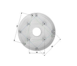 Adaptador de Montaje Pared Techo PFB302S PFB300C Cámaras Domo Profesional Dahua DH-PFA101 - SILYMX