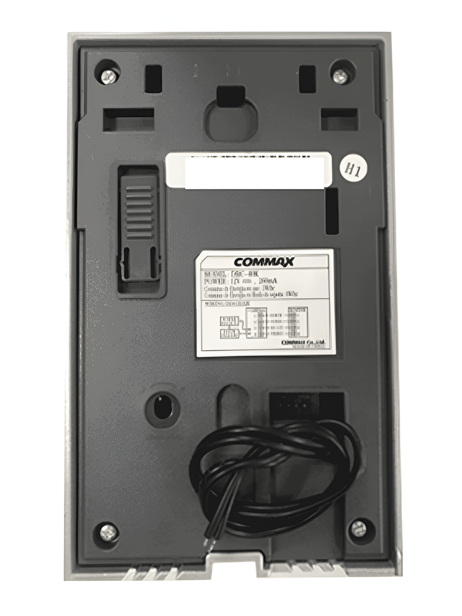 Paquete de monitor Wifi para videoportero  App Commax Hey Call Android & iOS  Conexión a 4 hilos con frente de calle Micro SD CMV-70MX + DRC-40K - SILYMX