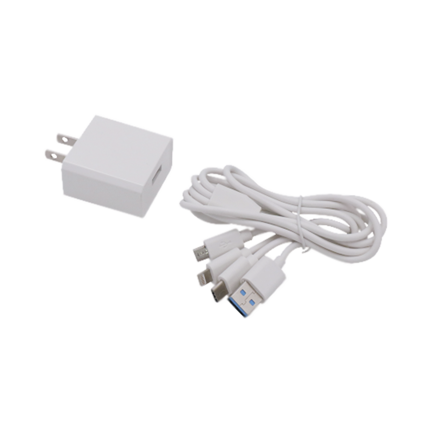 Cargador de pared de 5 Vcd 2A / Multi-puertos / USB-C, Micro USB, Lightning EPCOM POWERLINE - Imagen 3