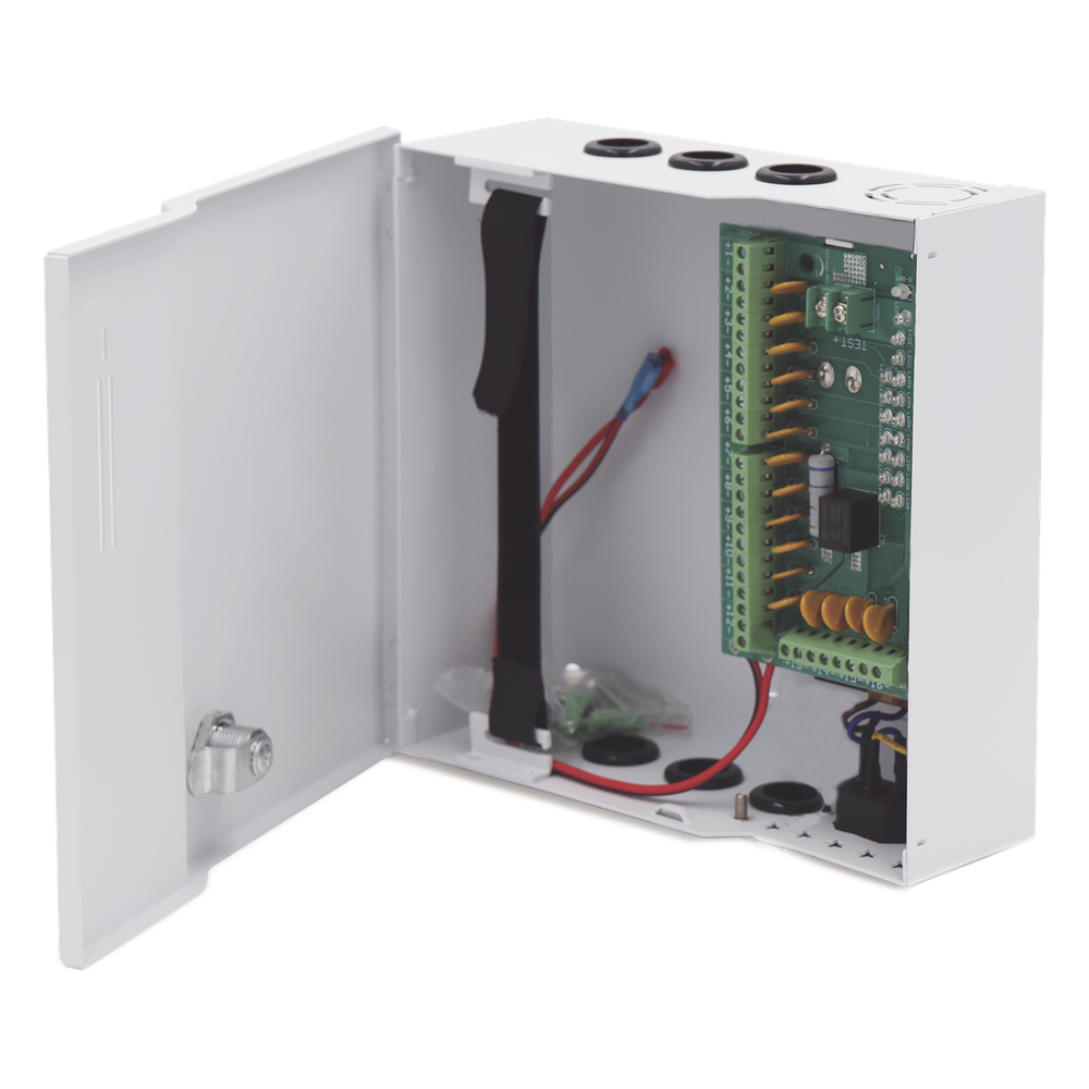 Fuente de poder profesional de 12 Vcc @ 16 A / para 16 cámaras / Con capacidad de batería de respaldo / Requiere batería / Voltaje de entrada de 96-264 Vca EPCOM POWERLINE - Imagen 5