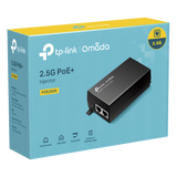 Inyector PoE+ / 30W / 2 Puertos 2.5 Gbps / 802.3af/at / Alcance 100 m (328 ft) / Plug and Play TP-LINK - Imagen 1