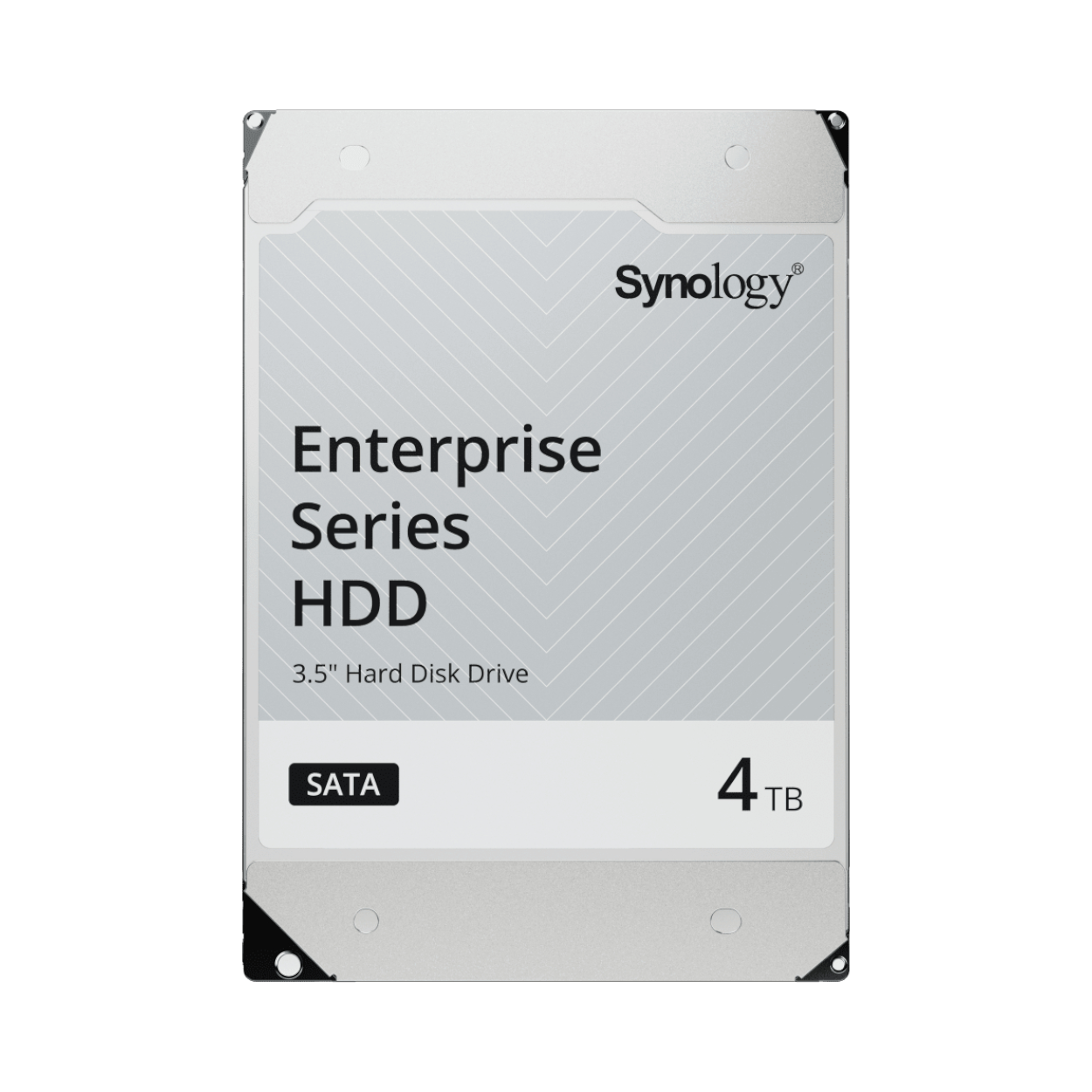 Disco duro Synology HAT53204T de 4TB serie Plus, interfaz SATA 6 Gb/s, tecnología CMR, diseñado para NAS Synology con MTBF de 1.2 M horas y 3 años de garantía