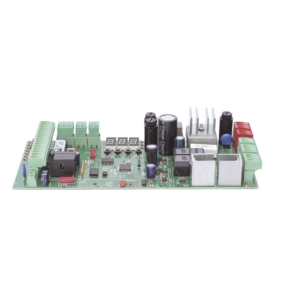 Tarjeta de Control / LCD HD / Conectividad Inalámbrica ZL39 / Integración Seguridad / Alimentación Eficiente / Diseño Compacto