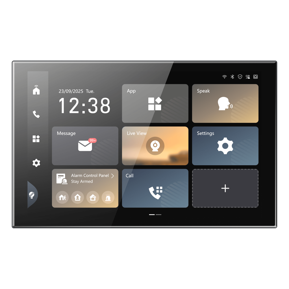 Monitor Táctil IP / 10.1" Full HD+ / Android 14 / Wi-Fi 6 / PoE / Audio Dual / Gestión Unificada