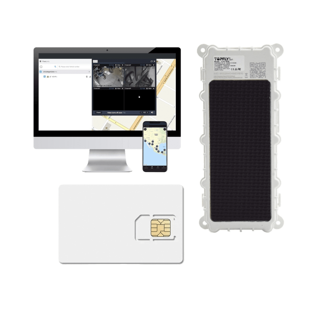 KIT Dispositivo de Seguimiento de Activos / Protección IP67 /  Recargable Li 9600 mAh / LTE Cat-M1/NB-IoT / Tamaño Compacto / Funciona con Energía Solar / + EPCOMGPSANUAL + SIM500MB2Y