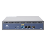 OLT de 1 puerto GPON SC/UPC + 3 puertos Uplink (2 puertos Gigabit Ethernet + 1 puerto SFP/SFP+), Fuente de alimentación redundante AC/DC , hasta 128 ONUS