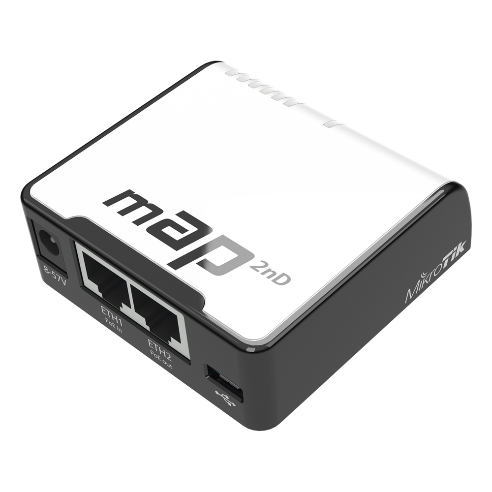Punto de Acceso / 2 Puertos Fast Ethernet / WiFi 2.4 GHz 802.11 b/g/n / PoE Pasivo / MicroUSB 3G/4G / 2.23 x 2.23 x 0.75 pulgadas