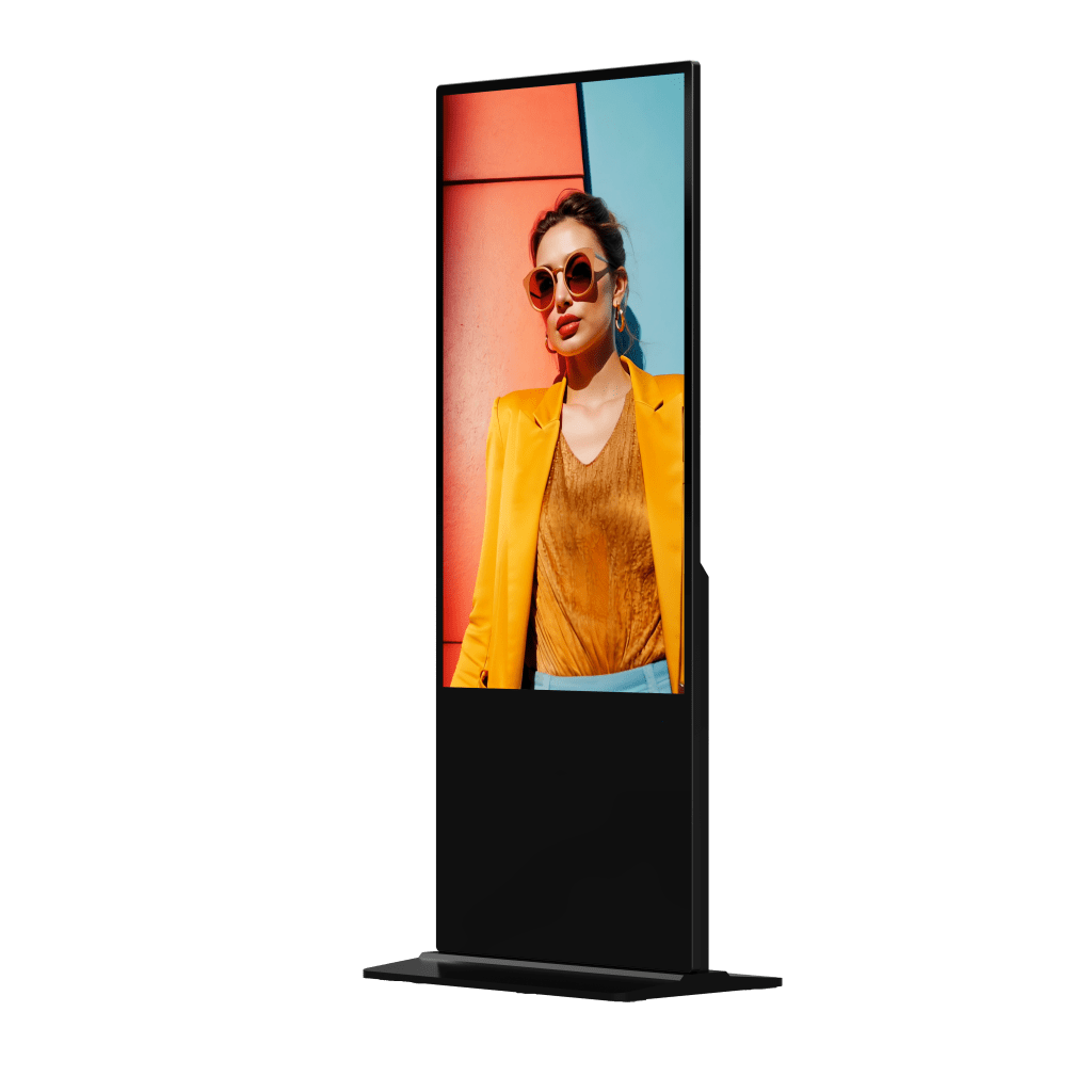 Publicidad Digital (Digital Signage)HIKVISIONDS-D6055UN-D/SPantalla Digital Signage 55" 4K Vertical Base de Piso 24/7 Android 13 Hikvision DS - D6055UN - D/S - SILYMX