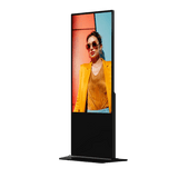 Publicidad Digital (Digital Signage)HIKVISIONDS-D6055UN-D/SPantalla Digital Signage 55" 4K Vertical Base de Piso 24/7 Android 13 Hikvision DS - D6055UN - D/S - SILYMX