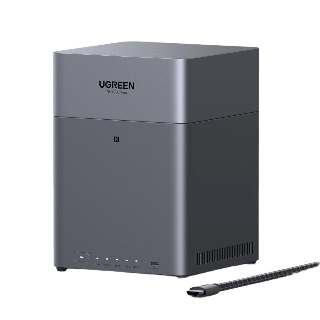 Servidor NASUGREEN85449NAS 4 Bahías SATA Procesador RK3588C 8GB RAM 2.5GbE HDMI 4K RAID 0/1/5/6/10 UGREEN NASync DH4300PLUS 85449 - SILYMX