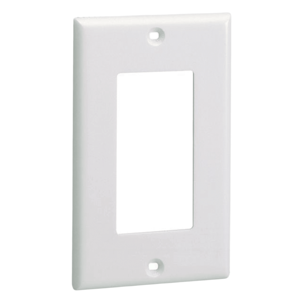 Placa Frontal GFCI / ABS / 114 mm (4.49 in) / 69.8 mm (2.75 in) / Blanco
