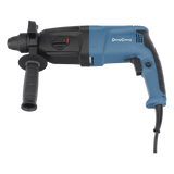 Taladro Rotomartillo Demoledor 800W 110V / Broquero SDS-PLUS / 3 J Energía de Impacto / 3 Funciones Taladro Martillo Demolición / Perforación 25 mm (1 in)