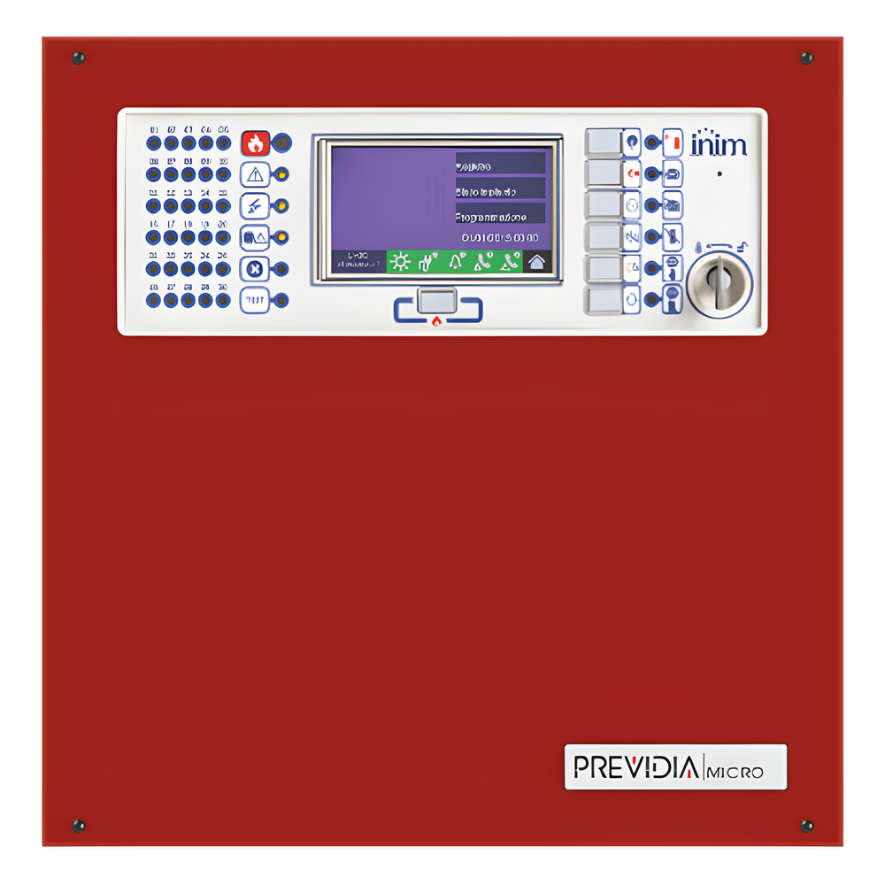 Central de Detección de Incendio / 4 a 36 Zonas / Gestión Gas 4-20 mA / Extinción EN 12094-1 / Pantalla Táctil 4.3" / Cloud Fire / 15.7 ft (4.3") Display