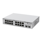 Switches PoEMIKROTIKCSS318-16G-2S+INSwitch Administrable 16 Puertos Gigabit 2 SFP+ 10G SwOS VLAN MikroTik CSS318 - 16G - 2S+IN - SILYMX