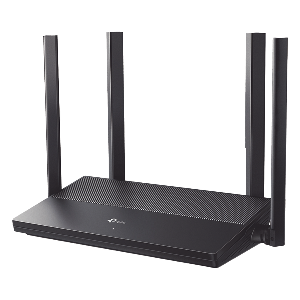 Router WiFi 6 AX / 1500 Mbps / 4 Antenas Beamforming / 3 LAN + 1 WAN Gigabit / WPA3 / EasyMesh