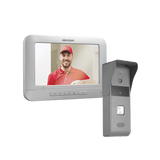 Videoporteros AnalógicosHIKVISIONDSKIS203T/KKit Videoportero Hikvision DS - KIS203T/K con Pantalla 7” y Frente de Calle IP65 con Apertura de Puerta - SILYMX