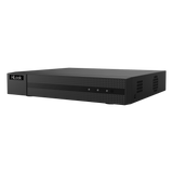 DVR Híbrido / 8 Canales Combinados / 4 Canales TurboHD + 4 Canales IP / 8 Megapixel (4K) / H.265+ / Audio Bidireccional / 1 Bahía HDD / AcuSense Lite