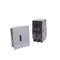 Kit Centro de Carga 4P para sobreponer con 2 Interruptores Térmicos de 2 Polos, 30Amp 120/240Vca 10kA.