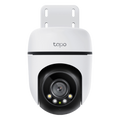 Cámara PTZ IP / 2K 3 Megapixel / 360° Panorámica Horizontal / 130° Vertical / Visión Nocturna Color / IR 29.9 m (98 ft) / Wi-Fi 2.4 GHz / IP65