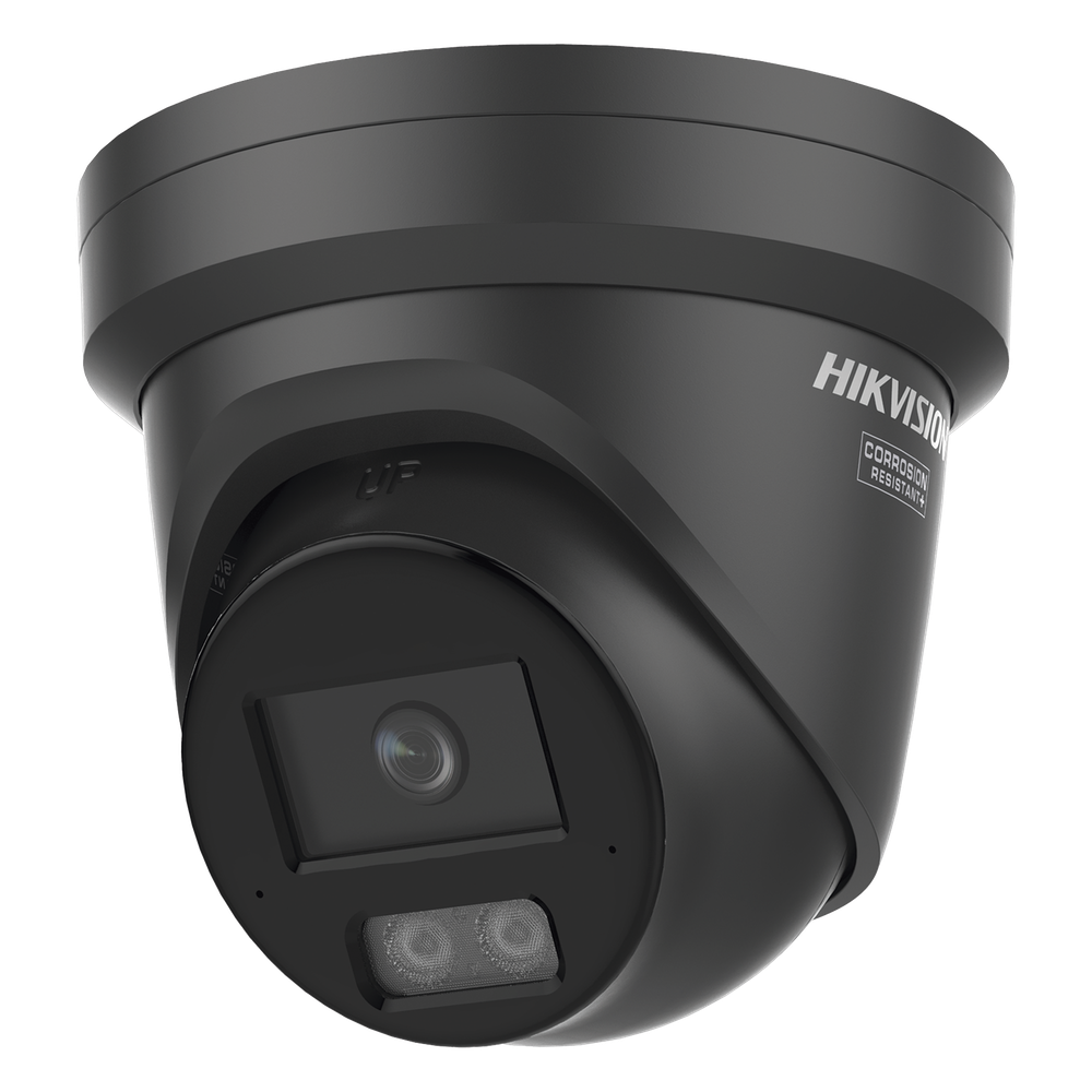 Turret IP / 6 Megapixel / Lente 2.8 mm / 30 m IR + Luz Blanca / 98 ft / 2 Micrófonos / IP67 NEMA 4X / WDR 130 dB / AcuSense 3.0 / AcuSeek
