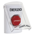 Botón Multipropósito de Emergencia con Llave 2 Relevadores Forma C Alarma 65/85 dB Interior STI SS2322EM-ES