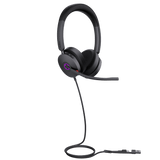 Auriculares Diadema Profesional con ANC Híbrido, Certificación Microsoft Teams y Audio HD Yealink UH48 Dual Teams USB-C/A