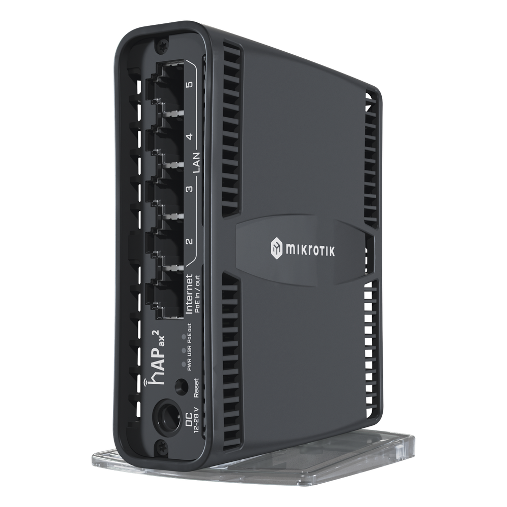 Router Wi-Fi 6 / 5 Puertos Gigabit / PoE In/Out / 160 mW / CPU 4 Núcleos / 1 GB RAM