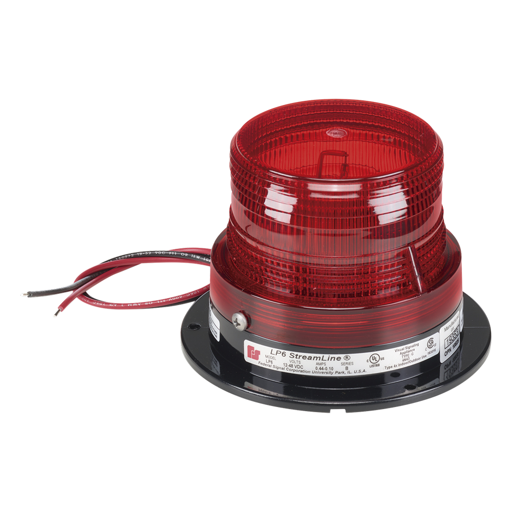 Estrobo Serie Streamline, Mini, 120 Vca, Rojo