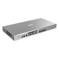 Firewall Next Generation / Throughput 9 Gbps / IPS 1.7 Gbps / 16 Puertos / 8 Gigabit + 4 x 2.5G + 2 SFP + 2 SFP+ 10G / Gestión Cloud / AI-Powered Security / Rack 1U 440 mm (17.32 in)