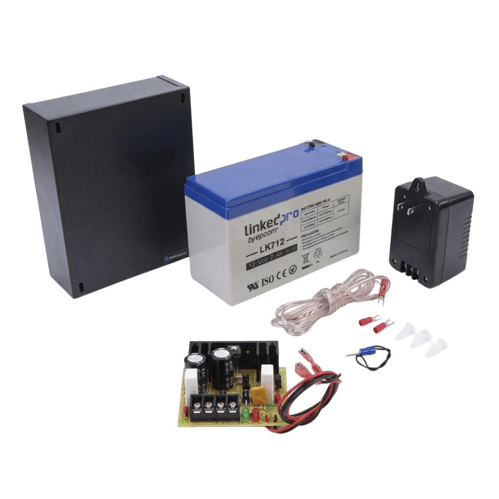 Fuentes de PoderELK PRODUCTSELK12V1AKFuente de Poder 12 Vcc 1A Control de Acceso con Bateria Respaldo ELK PRODUCTS ELK12V1AK - SILYMX