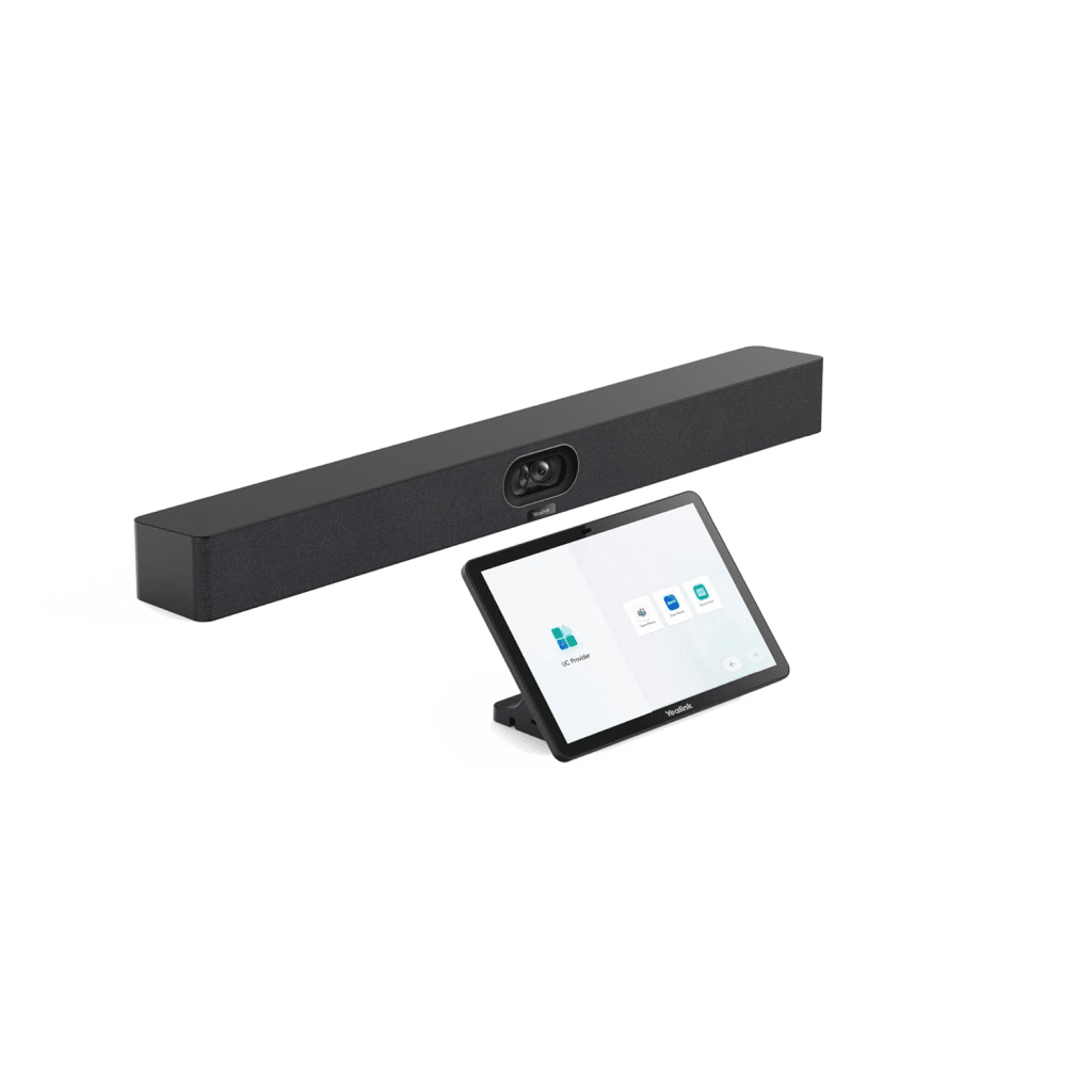 Barra de Videoconferencia Yealink A40 Todo en Uno para Salas Medianas con Panel Touch CTP-25 A40-031 - SILYMX