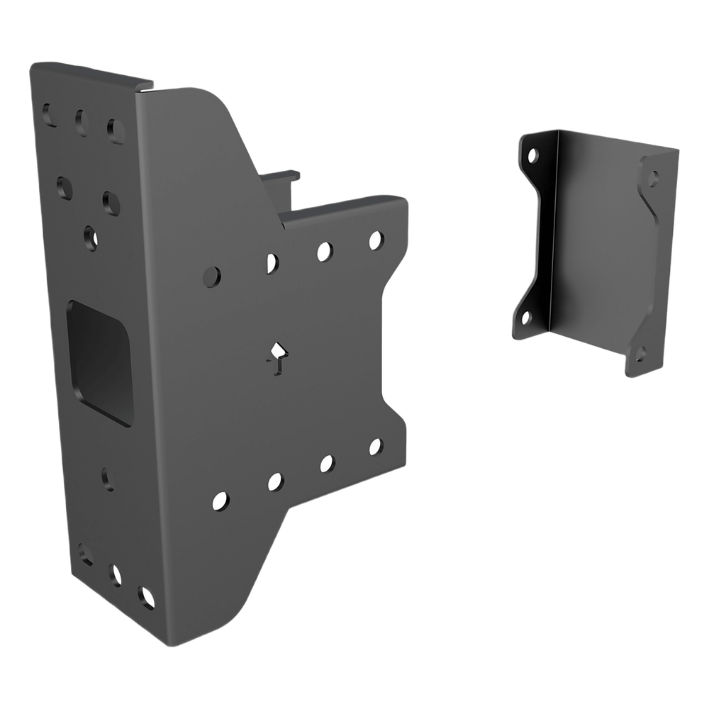 Placa de Montaje Doble para Pantallas / Montaje Pared a Pared / 8.9 x 5 x 3.7 pulgadas / Compatible Madera, Ladrillo y Hormigón