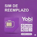 SIM de Reemplazo para Rastreadores GPS YOBI SIMYOBIREM